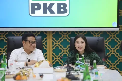 Canda Angela Tanoesoedibjo ke Cak Imin: Partai Perindo Adik Kecilnya PKB 