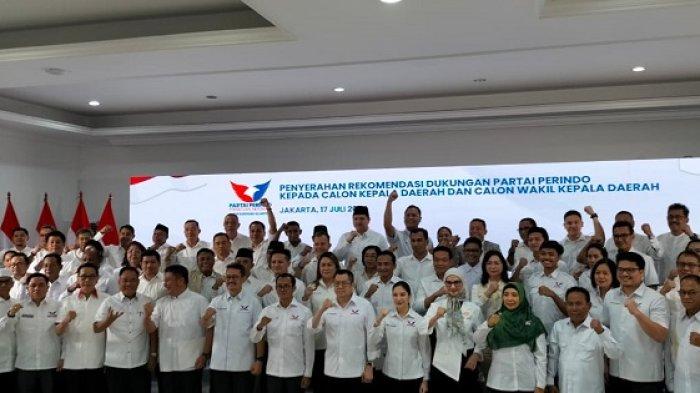 Partai Perindo Beri Dukungan kepada 42 Bakal Calon Kepala Daerah, Jakarta Belum Terlihat? 