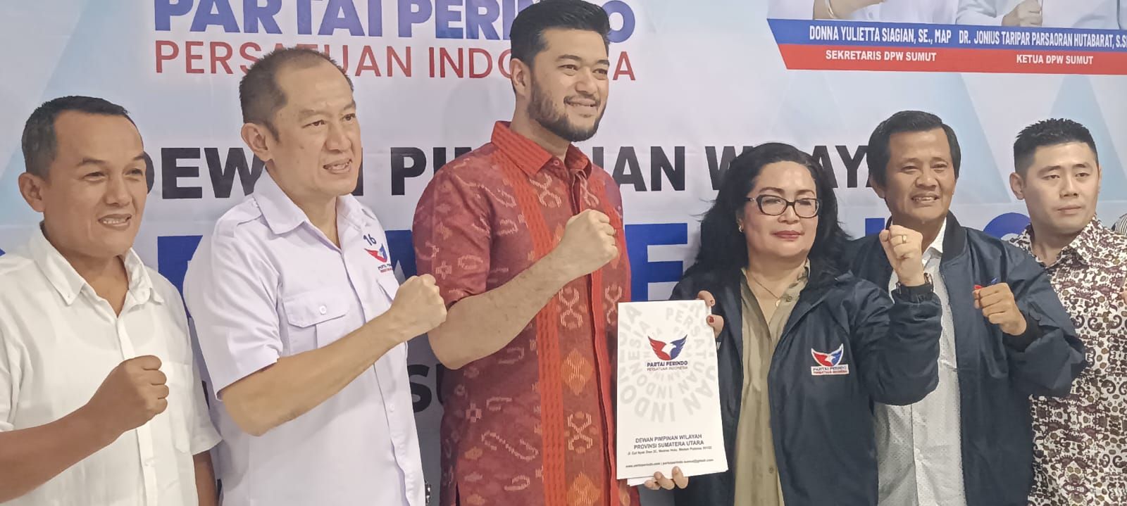 Daftar dan Jalani Wawancara, Partai Perindo Apresiasi Ketua Hanura Sumut Ingin Bangun Medan