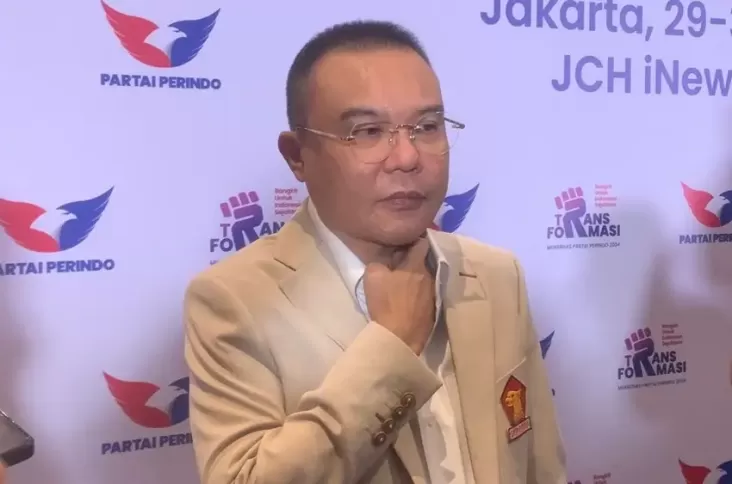 Hadiri Penutupan Mukernas Partai Perindo, Dasco Bicara Bersama-sama Membangun Bangsa