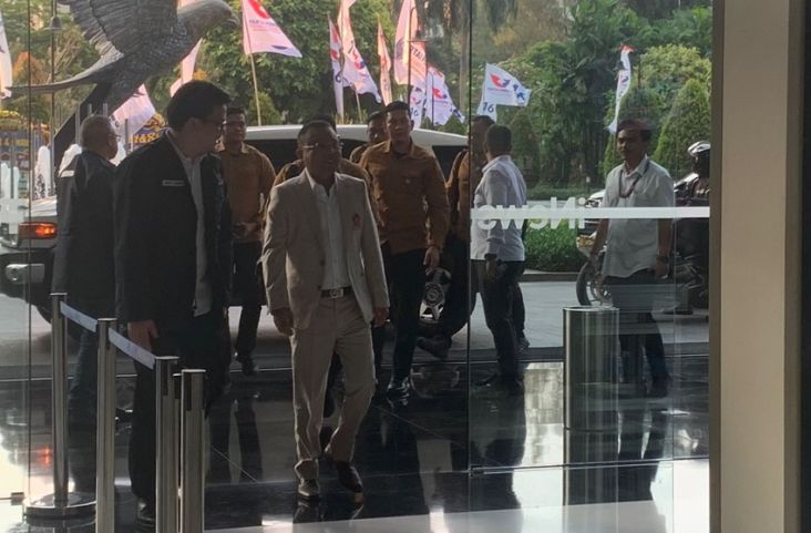 Sufmi Dasco Gerindra Hadiri Penutupan Mukernas Partai Perindo 