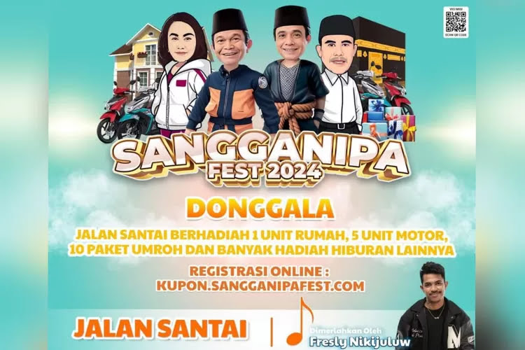 Sangganipa Fest 2024 Jilid IV Siap Digelar di Donggala, Partai Perindo Target 12 Ribu Peserta