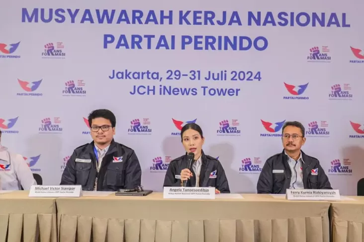 Mukernas Partai Perindo 2024, Angela Tanoesoedibjo Harap Jadi Pemacu Semangat dan Militansi Kader Menangkan Pilkada 2024 