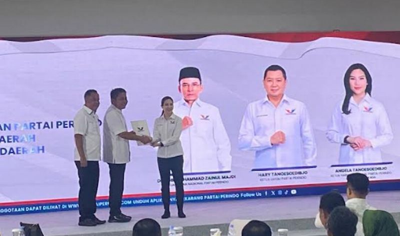 Partai Perindo Berikan Surat Rekomendasi Dukungan kepada 42 Calon Kepala Daerah