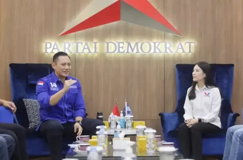 Partai Perindo Silaturahmi ke Demokrat, Michael Sianipar: Banyak Potensi Kerja Sama 