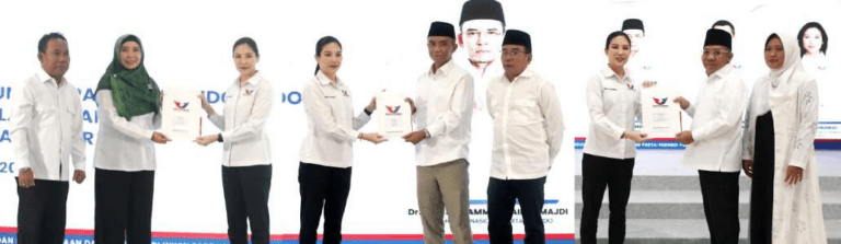 Dapat Rekomendasi, Tiga Jagoan Partai Perindo Optimistis Menangkan Pilkada di NTB