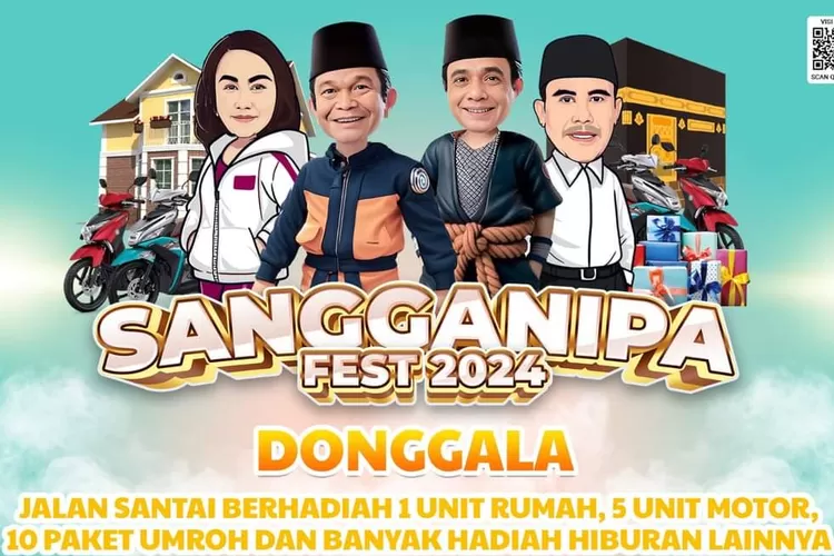 Sangganipa Fest 2024 Jilid IV Akan Digelar Partai Perindo di Donggala, Segera Mendaftar!