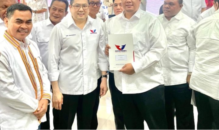 Makin Menyala, Partai Perindo Berikan Rekomendasi kepada Vandiko Timotius Gultom di Pilkada 2024