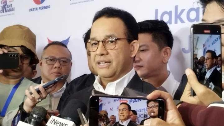 Ajakan Anies Baswedan kepada Legislator Terpilih dari Partai Perindo saat Mukernas 
