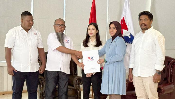 SMS-BENO Gondol Rekomendasi, Ketua DPD Partai Perindo Bursel Optimistis Menang Satu Putaran