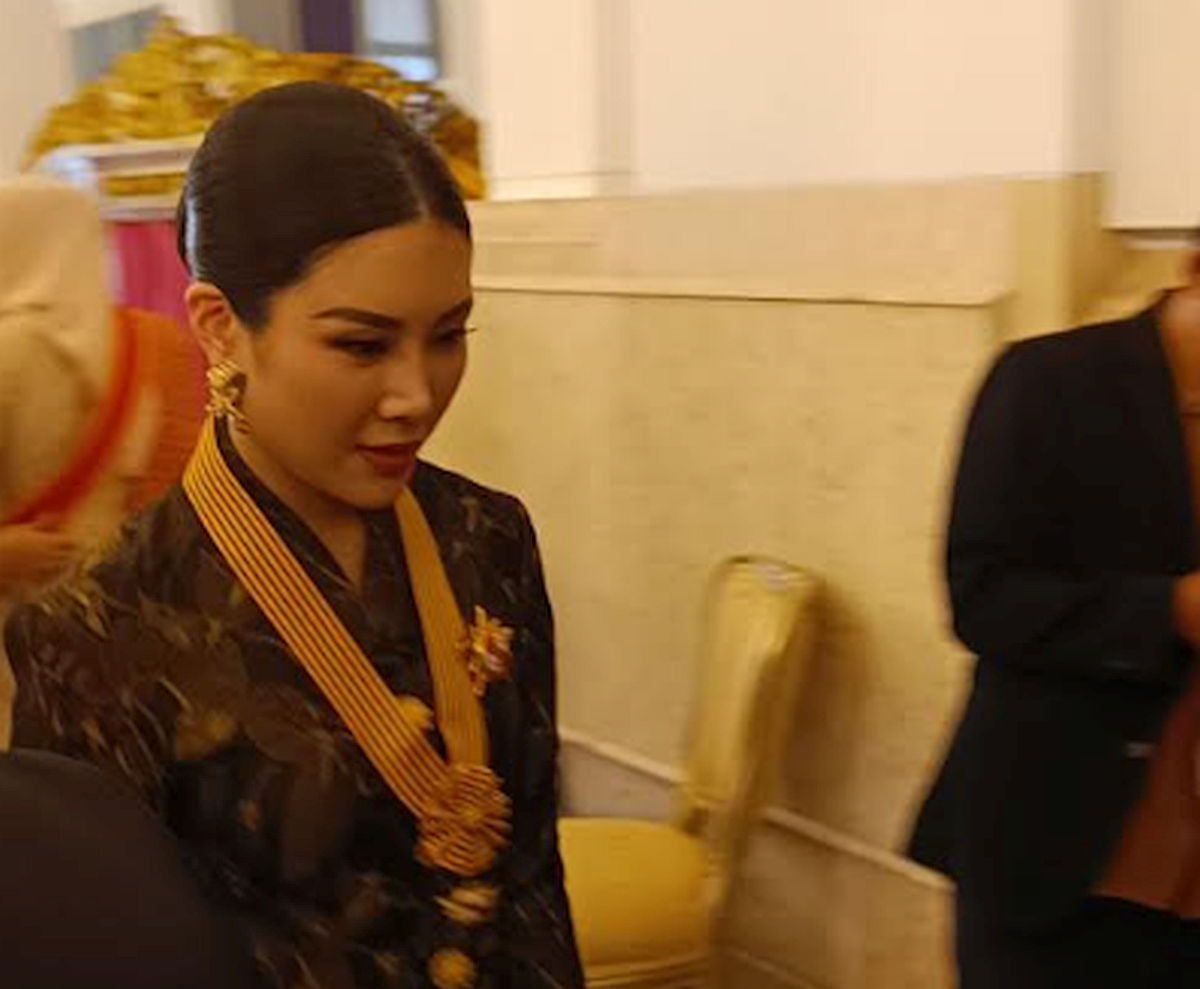 Tiba di Istana, Angela Tanoesoedibjo Bakal Terima Tanda Jasa Kehormatan dari Presiden Jokowi 
