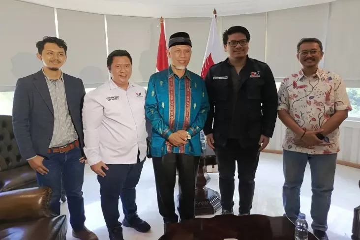 Bertemu Ketum Partai Perindo, Gubernur Sumbar: Bangun Kombinasi dan Sinergi Pusat serta Daerah 