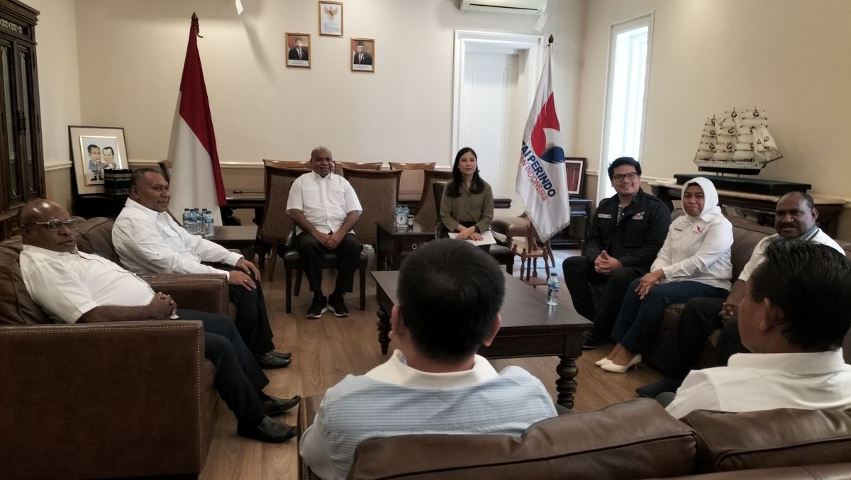 Partai Perindo Sambut Baik Kedatangan Mathius Fakhiri-Aryoko Rumaropen di DPP 