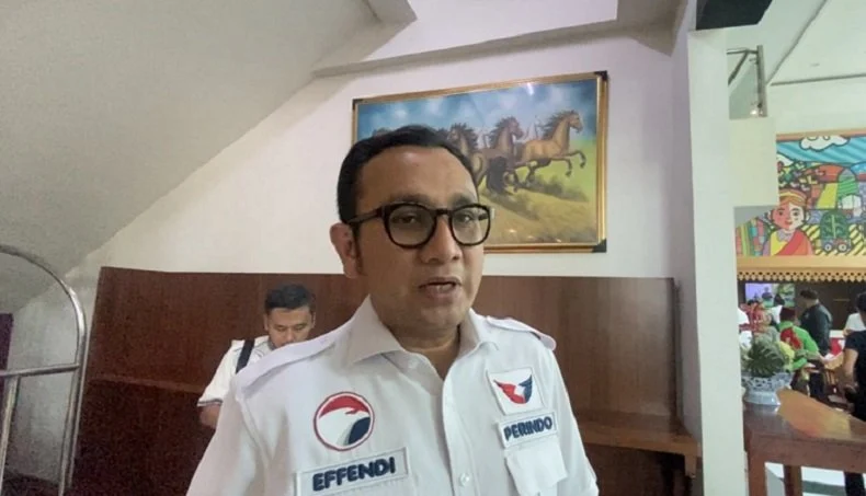 Perindo Iringi Pendaftaran ke KPUD, Effendi Syahputra Yakin RK-Suswono Menang Pilgub Jakarta