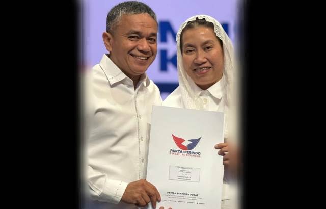 Hadianto-Imelda Amankan 13 Kursi, Partai Perindo Palu Siap Menangkan Petahana