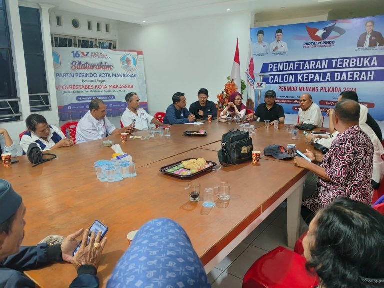 Kawal Appi-Aliyah di Pilwalkot Makassar 2024, Partai Perindo Langsung Bentuk Tim hingga RT