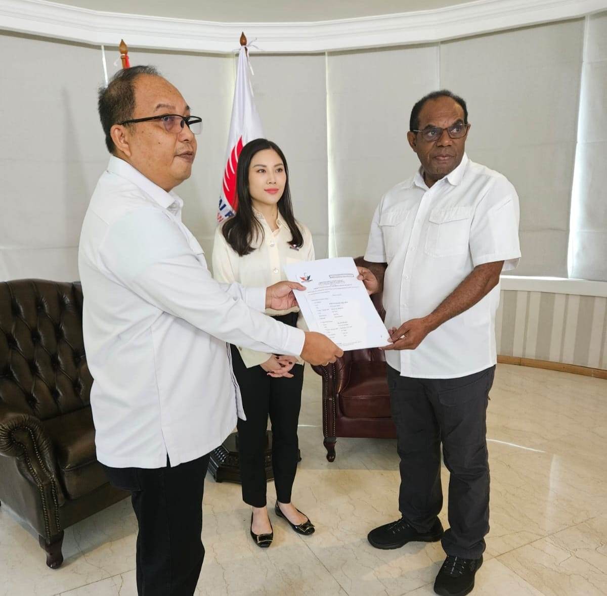 Partai Perindo Siap Menangkan Pasangan Piter Gusbager-Daud di Pilkada Keerom 2024