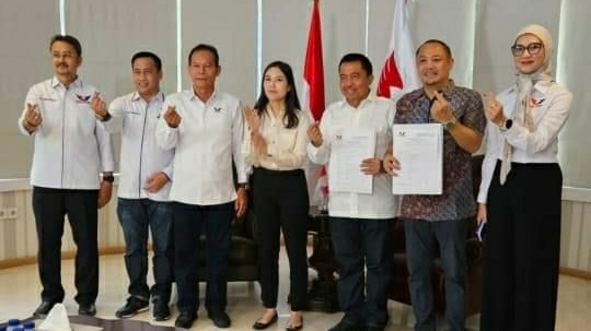 Terima B1KWK dari Partai Perindo, Eddy Raya Bakal Gelar Deklarasi Sebelum Pendaftaran Pilkada Barsel