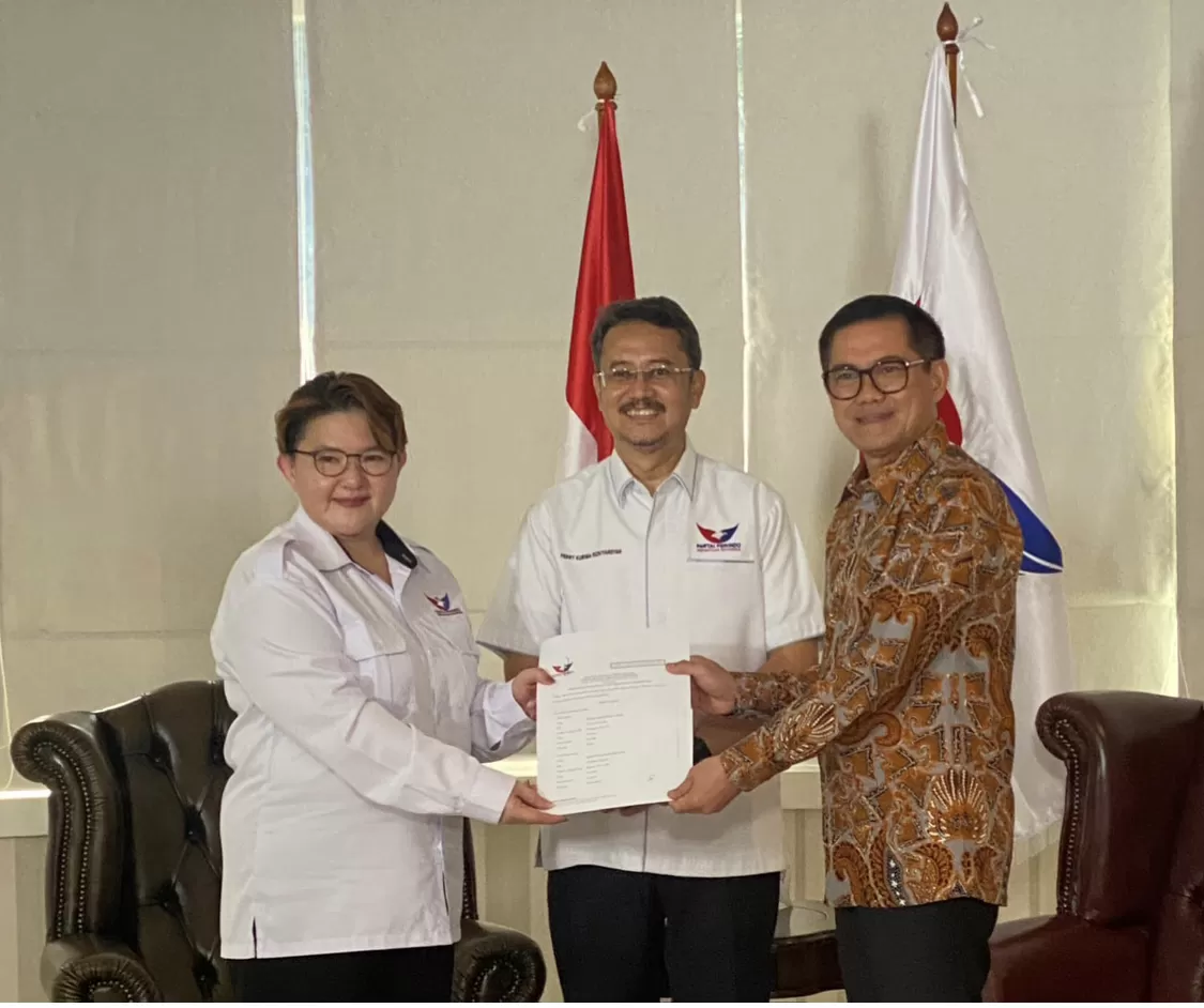 Manuver Politik JG-KWL di Pilkada Minut Tak Terbendung, SK B1KWK Partai Perindo Dikantongi