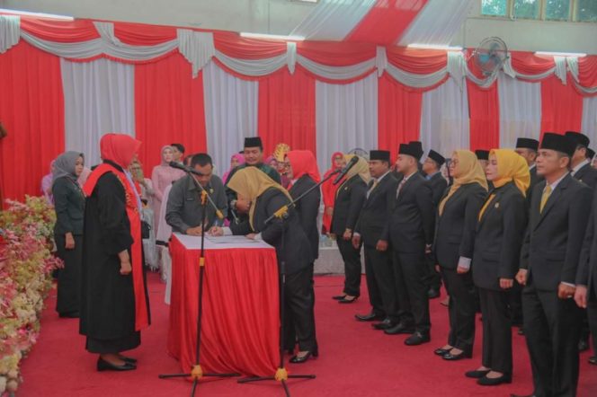 30 Anggota DPRD Kota Padangsidimpuan Dilantik, Partai Perindo Dapat Jatah Dua Kursi Aleg