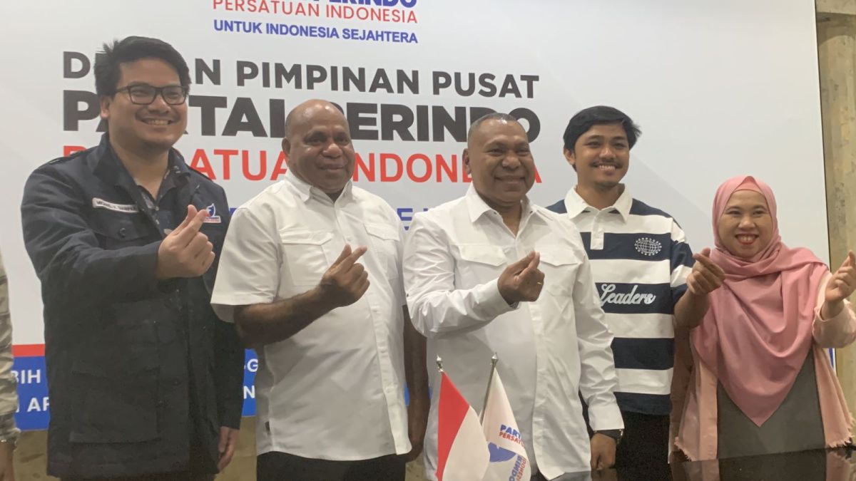 Partai Perindo Usung Mathius Fakhiri-Aryoko Rumaropen Maju Pilgub Papua, Michael Sianipar: Semoga Bisa Fokus Bangun Daerahnya