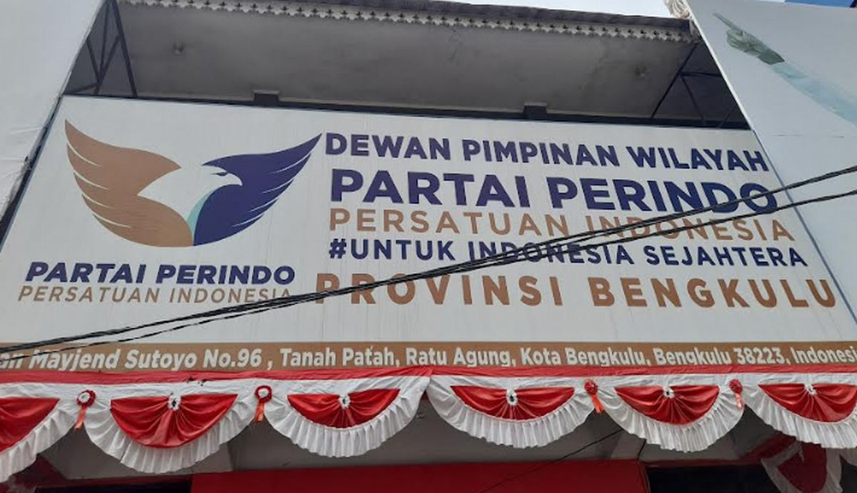 Partai Perindo Kantongi 21 Kursi di Bengkulu, Usung 10 Calon Kepala Daerah