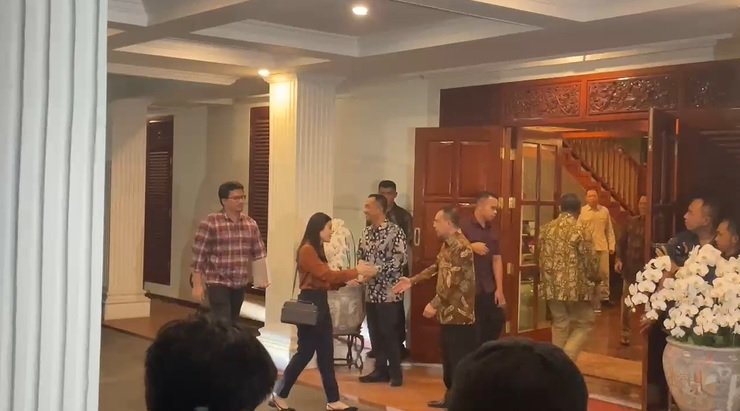 Ketum Partai Perindo Angela Tanoesoedibjo Temui Presiden Terpilih Prabowo Subianto di Kertanegara