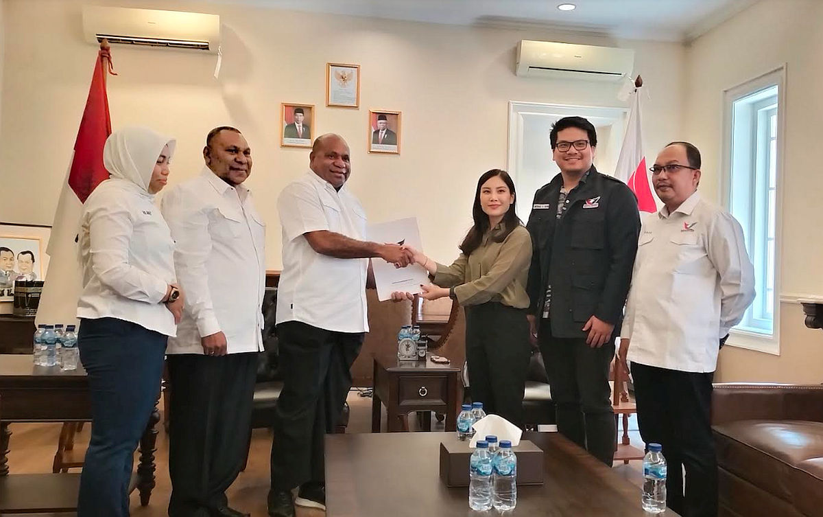 Partai Perindo Dukung Mathius Fakhiri Maju Bakal Cagub Papua