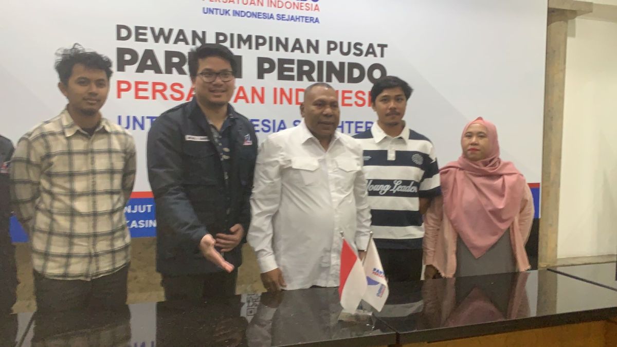 Sambut Dukungan Partai Perindo untuk Pilkada Papua, Bacawagub Aryoko: Terima Kasih