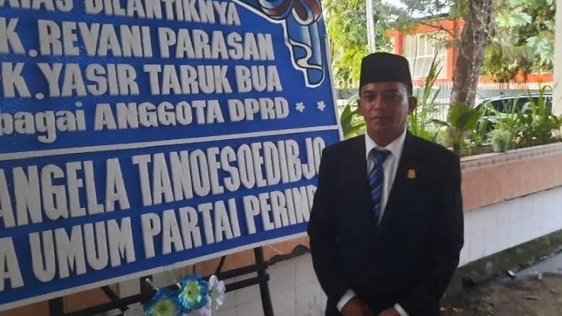 Dilantik Jadi Anggota DPRD Manado, Yasir Tarik Bua Siap Jalankan Program Partai Perindo