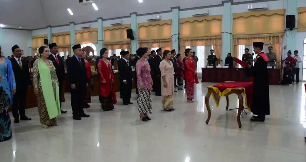 Empat Kader Partai Perindo Resmi Dilantik Jadi Anggota DPRD Gunung Mas Kalteng