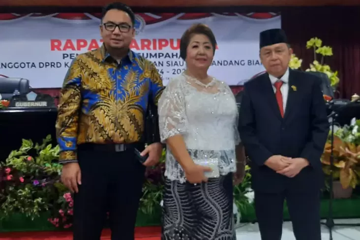 Resmi! 3 Kader Partai Perindo Dilantik Jadi Anggota DPRD Sitaro