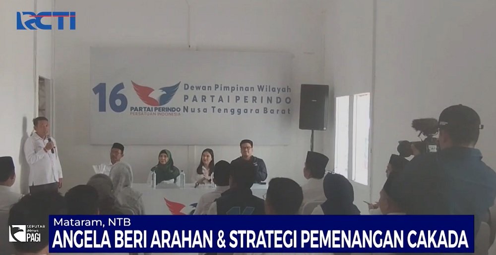 Ketum Partai Perindo Angela Tanoesoedibjo Konsolidasi Pemenangan Pilkada NTB