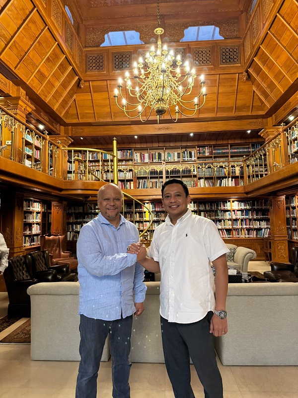 Andi Yuslim Patawari-Ilham Habibie Diskusi Bahas Teknologi hingga Pemberdayaan Ekonomi RI