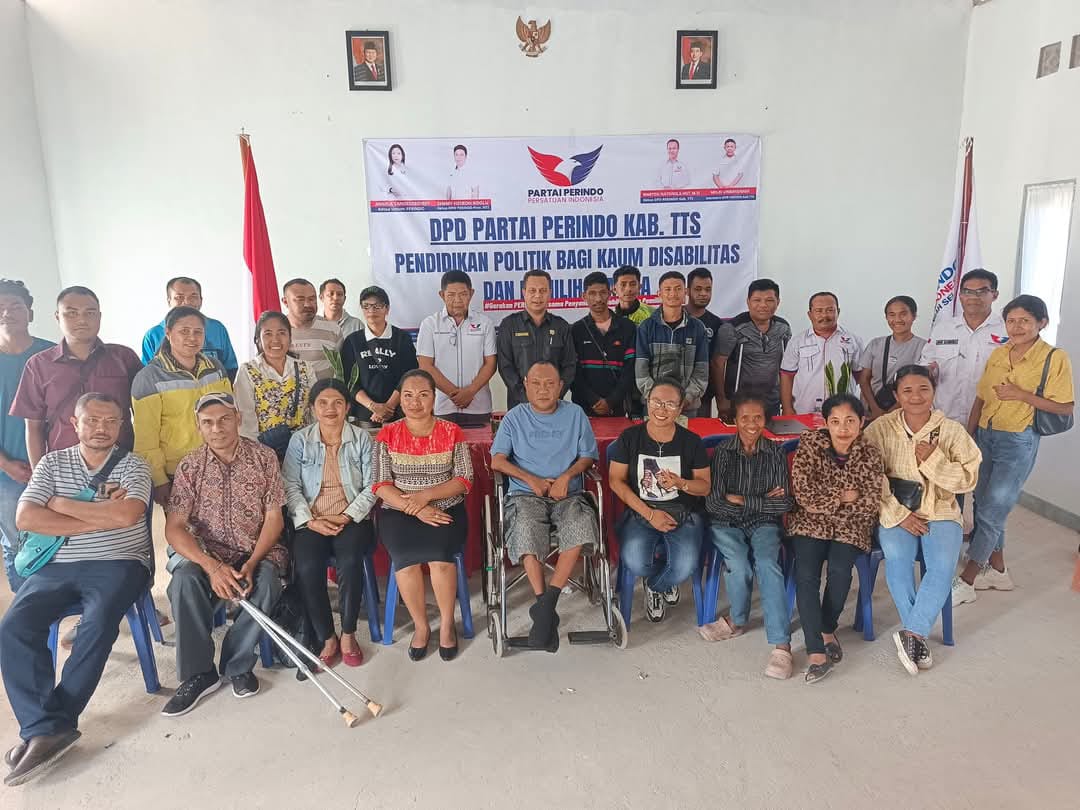 Rangkul Penyandang Disabilitas, Anggota DPRD dari Partai Perindo Pacu Kemajuan Timor Tengah Selatan