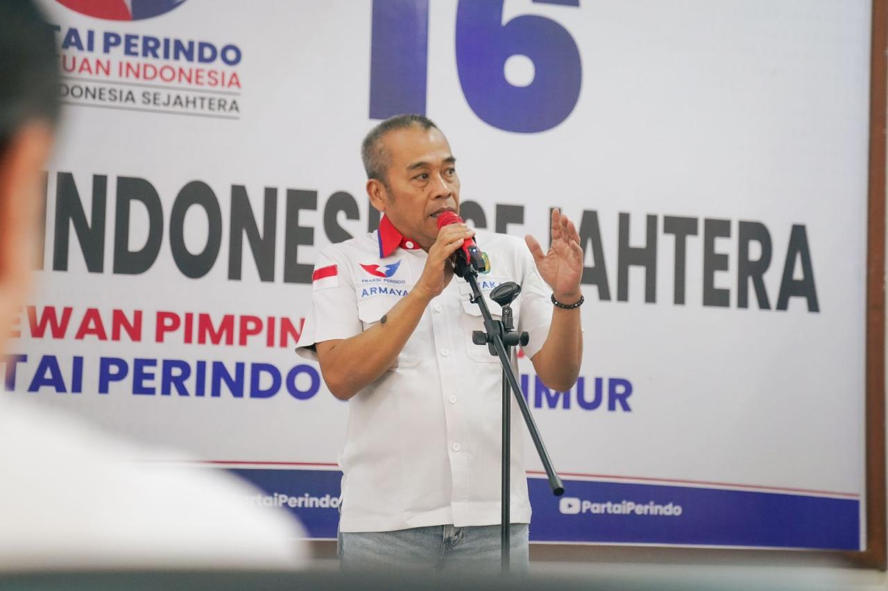 Armaya Bakal Bikin Banyak Terobosan Majukan Partai Perindo di Jatim
