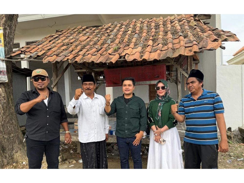 Anggota DPRD dari Partai Perindo Dukung & Beri Bantuan Pembangunan Jalan Swadaya di Bangkalan