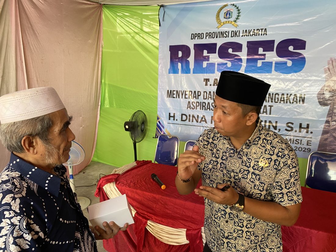 Serap Aspirasi, Anggota DPRD Jakarta dari Perindo Temui Warga Rawa Buaya Cengkareng
