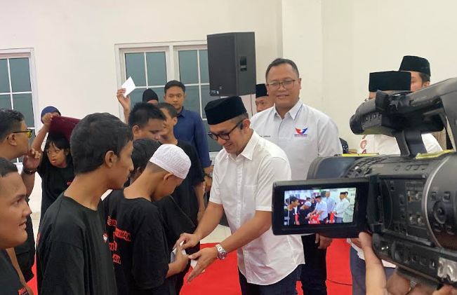 DPW Partai Perindo Jakarta Gelar Buka Puasa Bersama Bareng Anak Yatim di Menteng