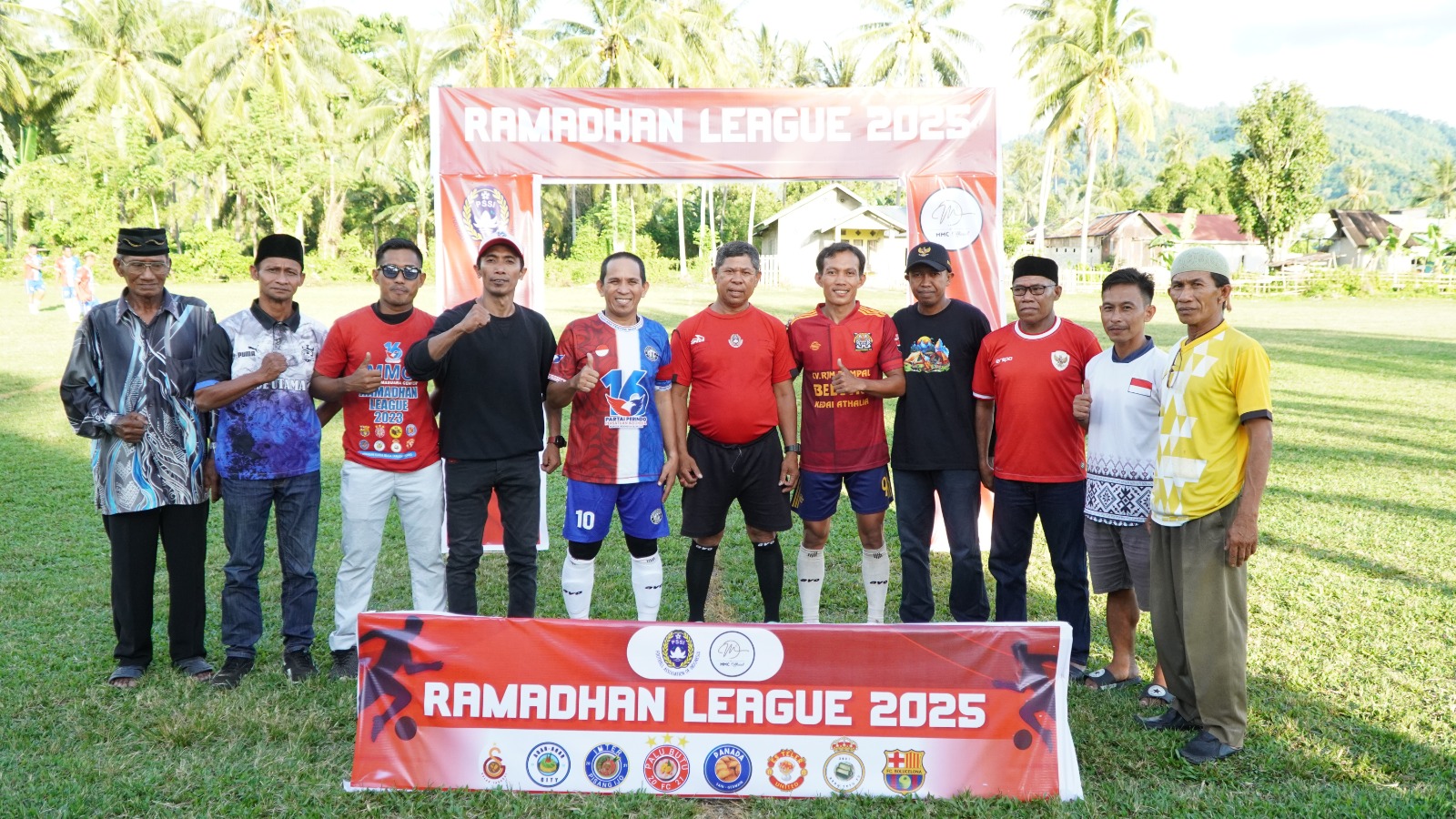 Unik! Partai Perindo Sulteng Gelar Turnamen Sepak Bola Liga Ramadan 2025, Nama Tim Berasal dari Makanan Takjil