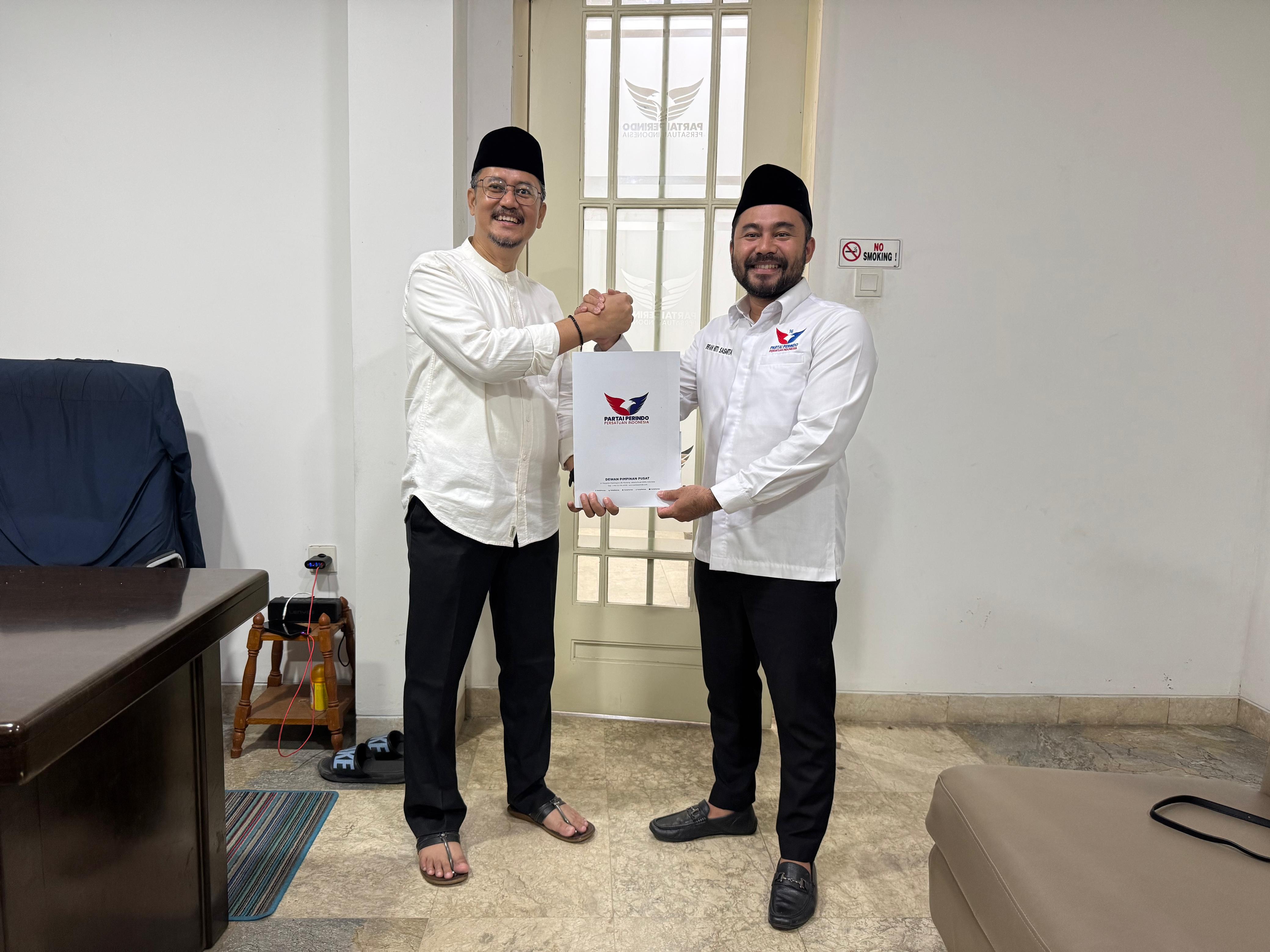 Irfan Niti Sasmita Jadi Plt Ketua DPD Perindo Bogor, Ferry Kurnia: Pererat Koordinasi dengan Pemda & Berbuat Terbaik bagi Masyarakat