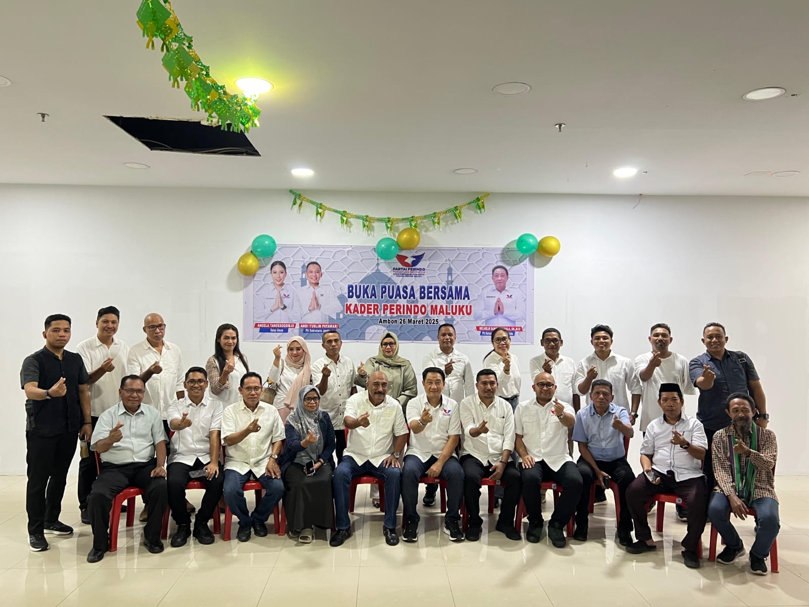 Pererat Silaturahmi di Bulan Suci Ramadan, Partai Perindo Maluku Bukber & Santuni Anak Yatim di Ambon