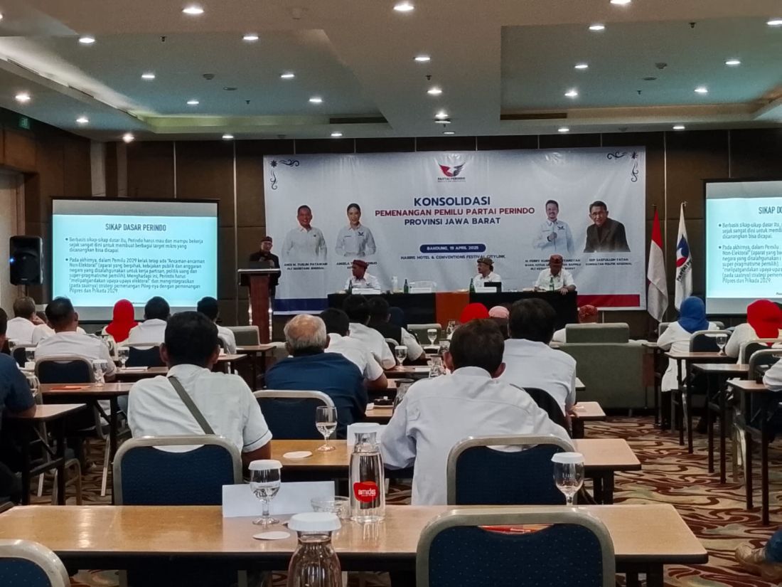 Partai Perindo Jabar Panaskan Mesin Politik, Konsolidasi Lebih Awal Hadapi Pemilu 2029