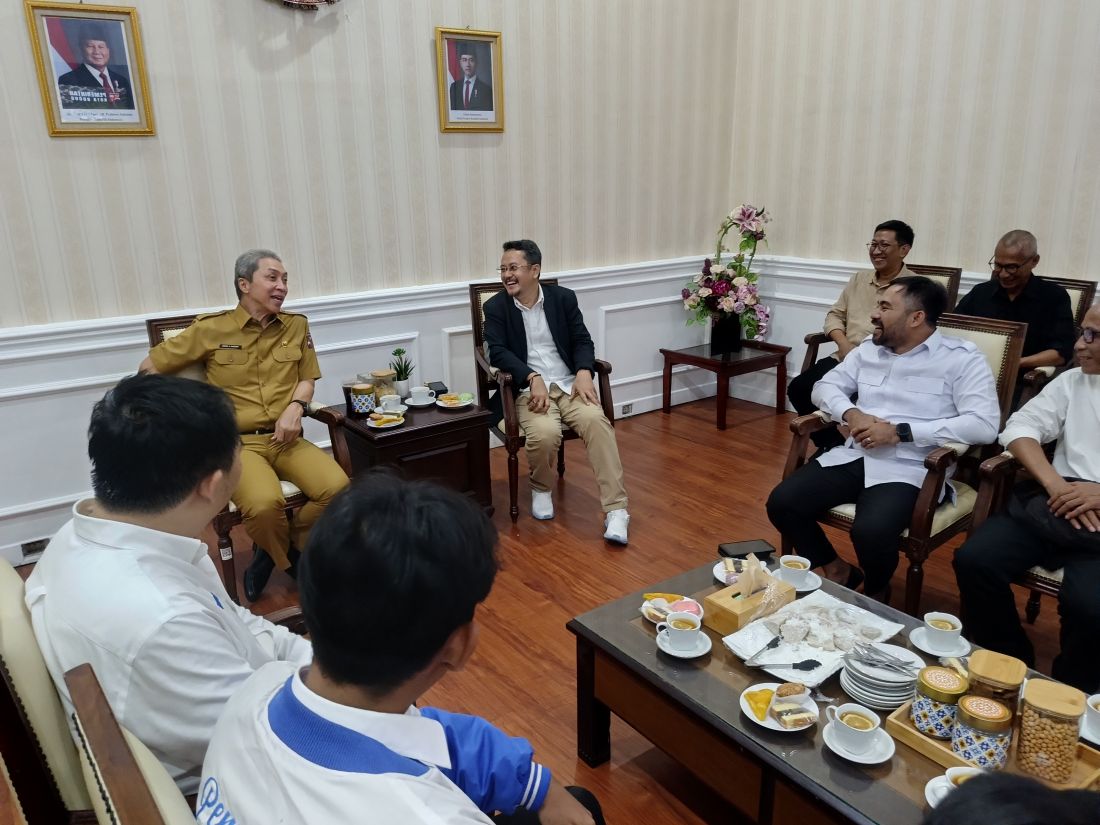 Partai Perindo Silaturahmi dengan Walikota Bogor Dedie A. Rachim, Ini yang Dibahas