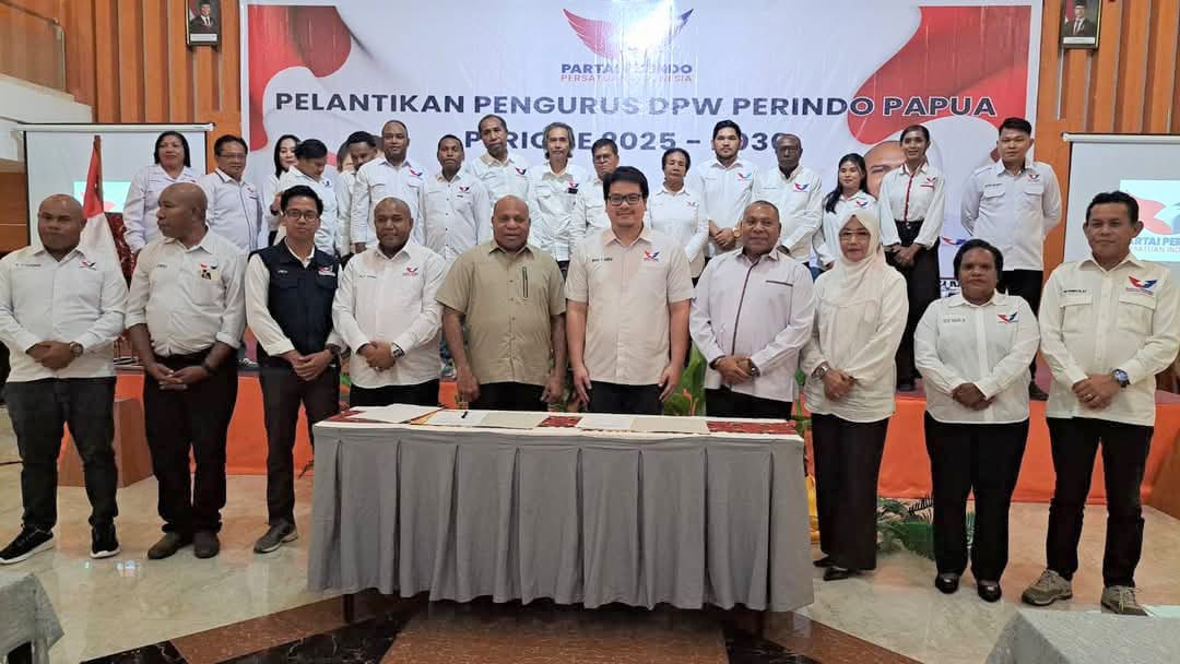Billy Suwae Nakhodai Partai Perindo Papua, Siap Menangkan Fakhiri-Aryoko di PSU & Pemilu 2029