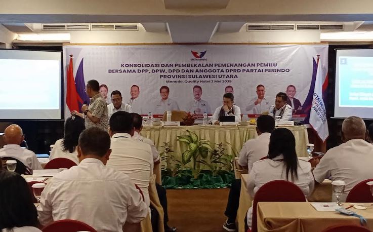 DPP Partai Perindo Gelar Konsolidasi Pemenangan Pemilu di Sulut