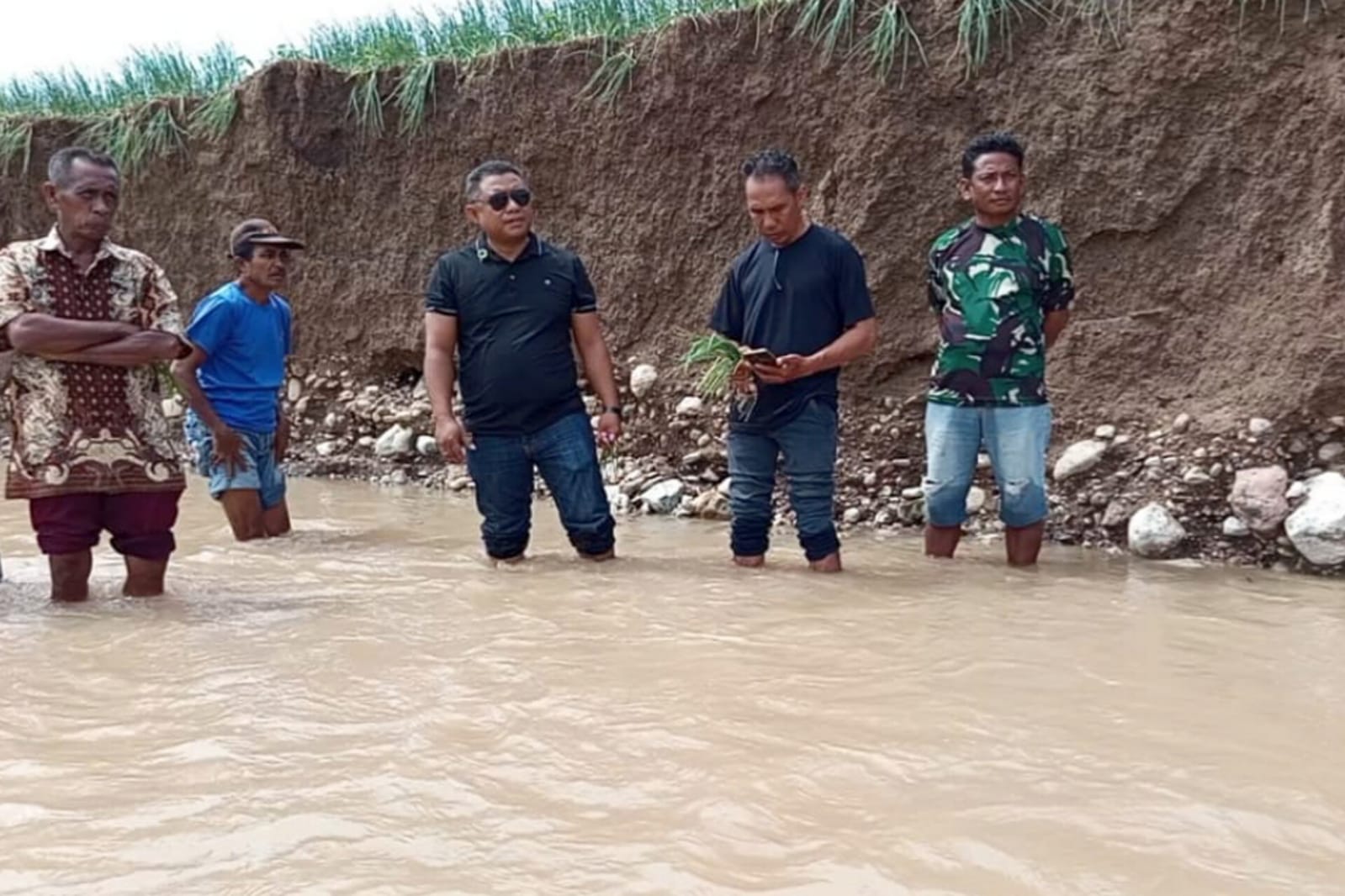 Dorong Solusi Bagi Kesejahteraan Petani, Legislator Partai Perindo Kupang Salomiel Arnius Buraen Soroti Dampak Abrasi di Sumlili