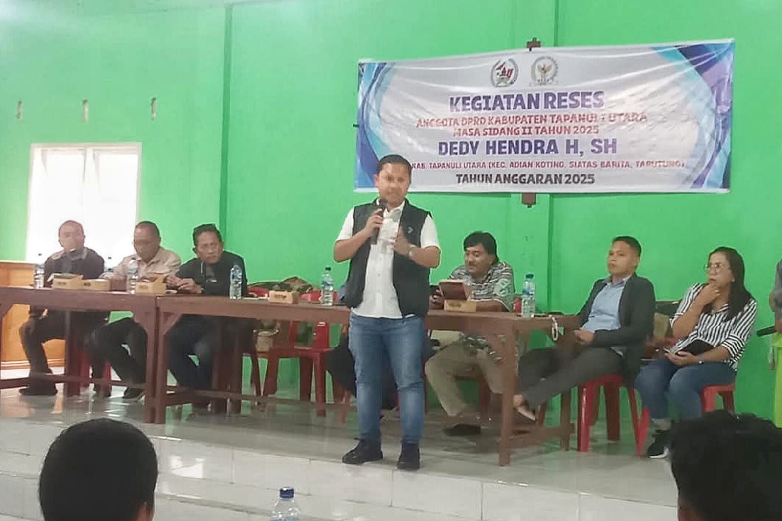 Anggota Legislatif Partai Perindo Dedy Hendra Ajak Masyarakat dan Pemda Bersinergi Percepat Pembangunan Tapanuli Utara