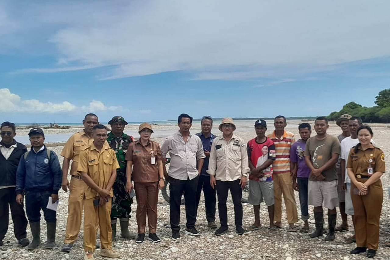 Perjuangan Legislator Partai Perindo Salomiel Arnius Buraen Berbuah Manis, Pemda Kupang Turun Tangan Atasi Abrasi di Lahan Bawang