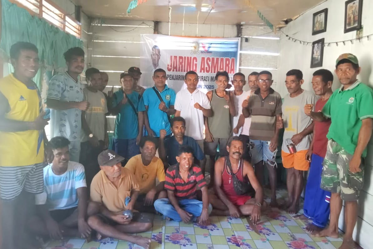 "Jaring Asmara" di Kepulauan Aru, Legislator Partai Perindo Andarias Kawan Siap Bersuara Lantang Penuhi Aspirasi Rakyat